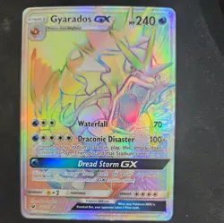 Gyarados GX (Secret) #112/111 SM - Crimson Invasion Pokemon - Image 1