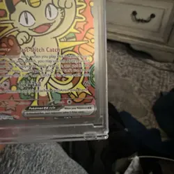 🔥🔥Pokemon TCG Meowth EX 121/88 SIR Special Illustration Rare p/o POR 121 🔥 - Image 4
