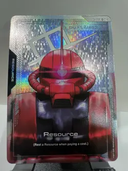Resource Char's Zaku II Foil - R-005 C+ NM - Gundam TCG Card Game - Image 1
