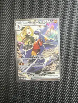 Pokemon TCG Cynthia's Garchomp SIR EX 232/182 Destined Rivals - Image 1