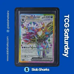 2024 POKEMON SURGING SPARKS #223/191 HYDREIGON EX ULTRA RARE - Image 1