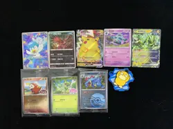 2026 Pokemon TCG S-Chinese Pikachu Quaxly Bronzong Full Art Sealed Lot*8 PC46 - Image 1