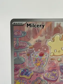 Pokemon 2024 Milcery 152/142 Stellar Crown Illustration Rare Near Mint - Image 3