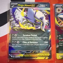 Pokemon Mega EX Lot - Mega Absol, Mega Sharpedo, Mega Gengar - NM/M & SHIPS FAST - Image 2