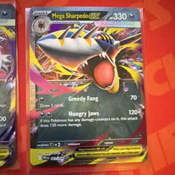 Pokemon Mega EX Lot - Mega Absol, Mega Sharpedo, Mega Gengar - NM/M & SHIPS FAST - Image 3