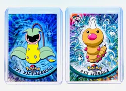 POKEMON TOPPS #71 VICTREEBELL HOLO and WEEDLE STANDARD #13 CARD - Image 1