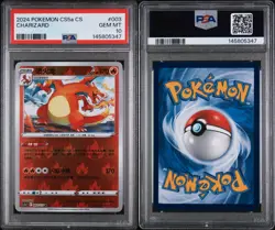 2024 Pokemon CS5a CS Charizard Reverse Foil PSA 10 - Image 1
