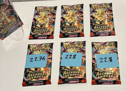 Ascended Heroes Pokemon TCG Boosters 22.80g x 2 w/ 6 packs total! God packsU! - Image 2