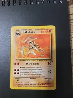 Pokemon TCG Kabutops Fossil 24/62 Regular 1999-2000 Wizards Base Set... - Image 1