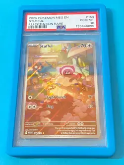 Stufful Illustration Rare PSA 10 Gem Mint | MEG #154 | Bumper Guard - Image 1