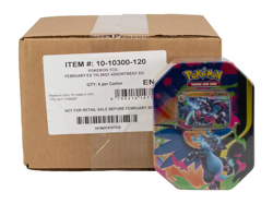 POKEMON TCG MEGA CHARIZARD ASSORTMENT TIN FACTORY SEALED CASE 6 CT -H - Image 1
