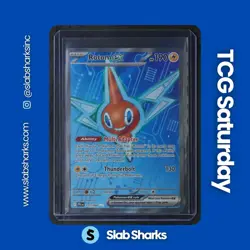 2025 POKEMON PHANTASMAL FLAMES #111/094 ROTOM EX ULTRA RARE - Image 1