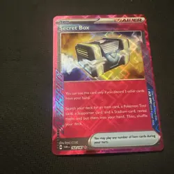 Pokemon TCG Secret Box 163/167 Twilight Masquerade Holo Card - Image 1