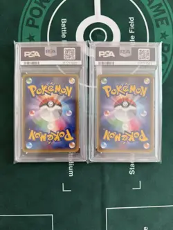 PSA 10 Groudon EX & Primal Groudon EX XY Pokemon Card Consecutive Serial Pair JP - Image 2