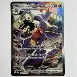 Cynthia's Garchomp ex 232/182 Pokemon Destined Rivals Illustration Rare NM----- - Image 1
