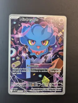 Misdreavus 233/217 Illustration Rare Ascended Heroes Pokemon Pack Fresh - Image 1