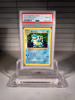 Pokemon Shadowless Blastoise PSA 8.5 Holo #2 Base Set 1999 POP 37 - Image 4