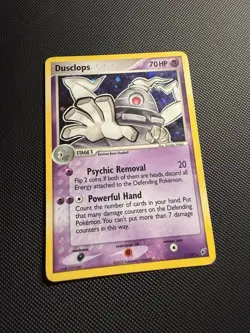 Pokemon Dusclops 7/107 Deoxys Holo Rare English 2005 Heavy Play - Image 1