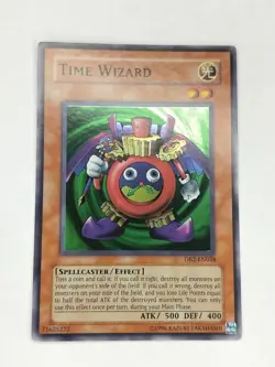 Yu-Gi-Oh! TCG Time Wizard DB2-EN038 Super Rare LP - Image 1