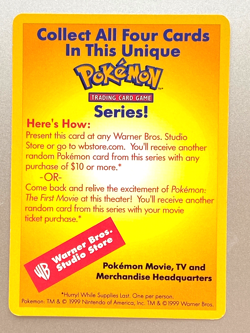 CATCH MEW POKEMON LEAGUE CARD ***EXCELLENT*** - Image 2