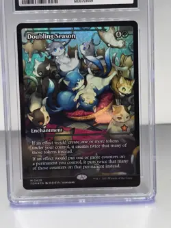 MINT 10 Graded - Doubling Season (FOIL) x1 MTG Foundations #428 - Image 2