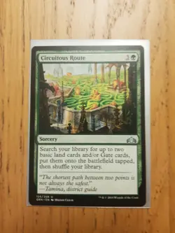 Circuitous Route Regular MTG NM Giulds of Ravnica Magic - Image 1