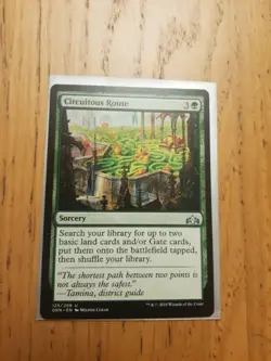 Circuitous Route Regular MTG NM Giulds of Ravnica Magic - Image 2