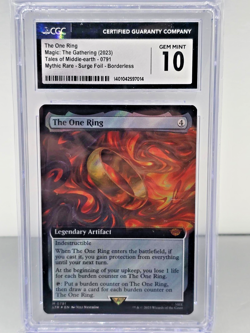 MTG LOTR: Tales Of Middle-Earth #791 * Surge Foil* The One Ring #791 MINT 10 - Image 1