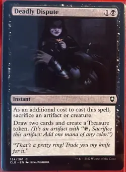 MTG | Deadly Dispute #124 Commander Legends: Battle for Baldur's Gate - NM - Image 1