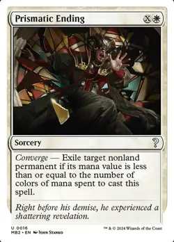 MTG - Prismatic Ending - White Border - Mystery Booster 2 - Magic the Gathering - Image 1