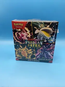 Pokemon TCG Scarlet And Violet: PALDEAN Fates Booster Bundle Box Sealed - Image 1