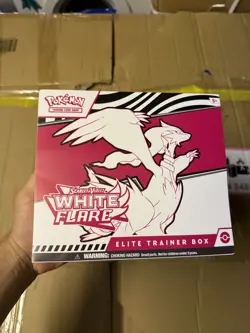 Pokemon TCG Scarlet & Violet White Flare Elite Trainer Box ETB Brand New Sealed - Image 1