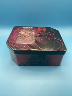 Pokemon Destined Rivals Team Rocket Tin Set of 3 Mewtwo Persian Nido - Image 4