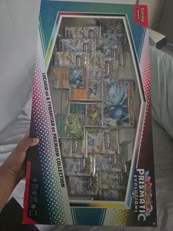 Pokemon Lucario Ex & Tyranitar Ex Premium Collection Prismatic Ev Ships Today! ! - Image 1