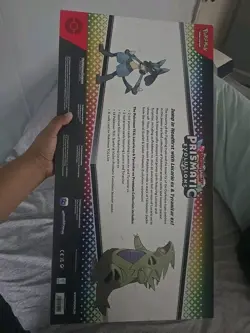 Pokemon Lucario Ex & Tyranitar Ex Premium Collection Prismatic Ev Ships Today! ! - Image 2