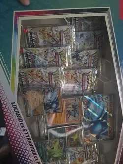 Pokemon Lucario Ex & Tyranitar Ex Premium Collection Prismatic Ev Ships Today! ! - Image 3