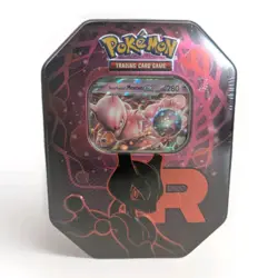 ✅ Pokemon TCG Team Rocket Tin Mewtwo - New & Sealed 🔥 - Image 1