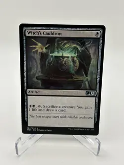 Witch's Cauldron MTG Magic the Gathering Card NM Near Mint Core Set 2020 M21 - Image 1