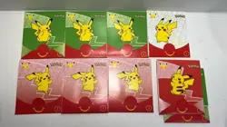 Pokemon Pikachu McDonald’s 25th Anniversary Card Packs - 9 Total (7 Sealed) - Image 1