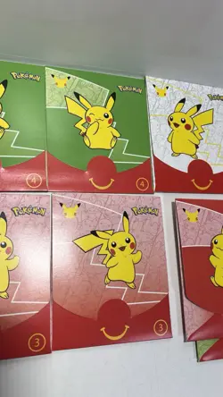 Pokemon Pikachu McDonald’s 25th Anniversary Card Packs - 9 Total (7 Sealed) - Image 4