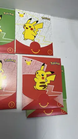 Pokemon Pikachu McDonald’s 25th Anniversary Card Packs - 9 Total (7 Sealed) - Image 5