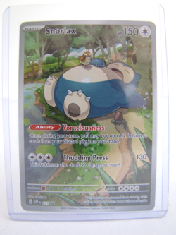 Pokemon Snorlax 051 SV: Scarlet & Violet 151 Promo Card NM - Image 1