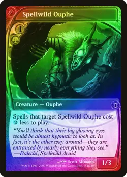 Spellwild Ouphe FOIL Future Sight NM Green Uncommon MAGIC MTG CARD ABUGames - Image 1