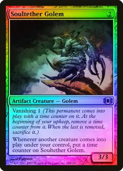 Soultether Golem FOIL Future Sight NM Artifact Uncommon MAGIC CARD ABUGames - Image 1
