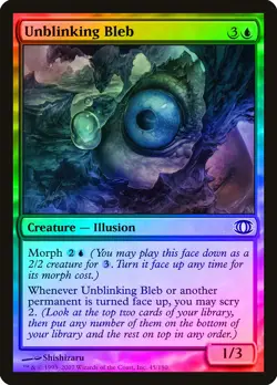 Unblinking Bleb FOIL Future Sight NM Blue Common MAGIC GATHERING CARD ABUGames - Image 1