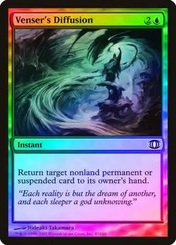 Venser's Diffusion FOIL Future Sight NM Blue Common MAGIC MTG CARD ABUGames - Image 1