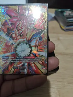 Dragon Ball Super Fusion World Son Goku: BR FB09-010 R Holo ultimate Battle Card - Image 3