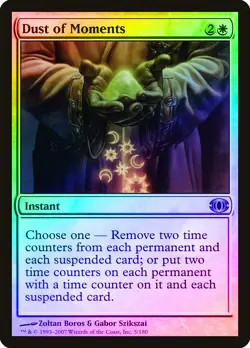 Dust of Moments FOIL Future Sight NM White Uncommon MAGIC MTG CARD ABUGames - Image 1