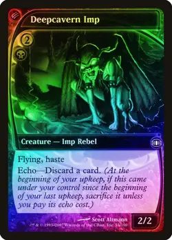 Deepcavern Imp FOIL Future Sight NM Black Common MAGIC GATHERING CARD ABUGames - Image 1