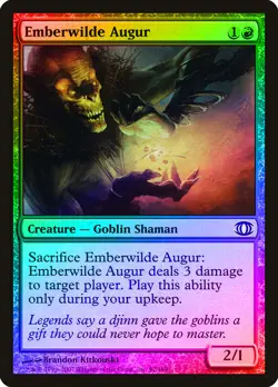 Emberwilde Augur FOIL Future Sight NM Red Common MAGIC GATHERING CARD ABUGames - Image 1